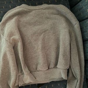 Wild fable cropped sweatshirt